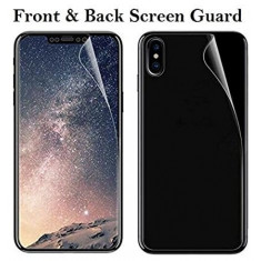 Folie Silicon TPU Apple iPhone X Fullcover Front+Back Ecran Display LCD