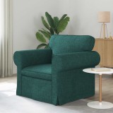 vidaXL Canapea Verde &icirc;nchis 215 x 82 x 80 cm țesătură 42024295