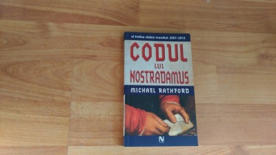 CODUL LUI NOSTRADAMUS-MICHAEL RATHFORD foto