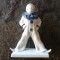 Statueta portelan Rosenthal Bavaria, clovn, stare buna, interbelica,15x12x5 cm