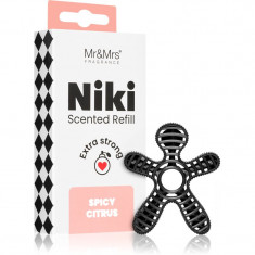 Mr & Mrs Fragrance Niki Spicy Citrus parfum pentru masina Refil 1 buc