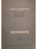 T. Morariu - Studii si cercetari de geologie, geofizica, geografie, tomul XXVII, nr. 1 (Editia: 1980)