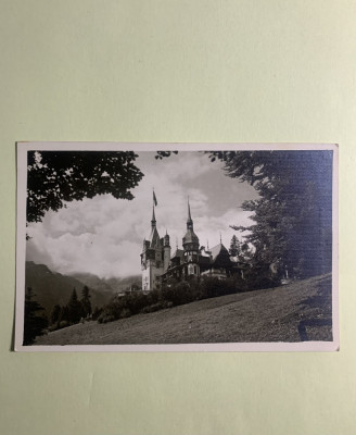 Carte poștală Sinaia Castelul Peles foto
