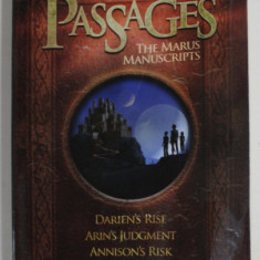 PASSAGES , THE MARUS MANUSCRIPTS , VOLUME 1 - DARIEN 'S RISE ..ANNISON 'S RISK by PAUL McCUSKER , 2012 , PREZINTA URME DE UZURA SI DE INDOIRE