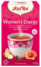 Ceai Bio ENERGIE PENTRU FEMEI, 17 pliculete - 30.6g Yogi Tea foto