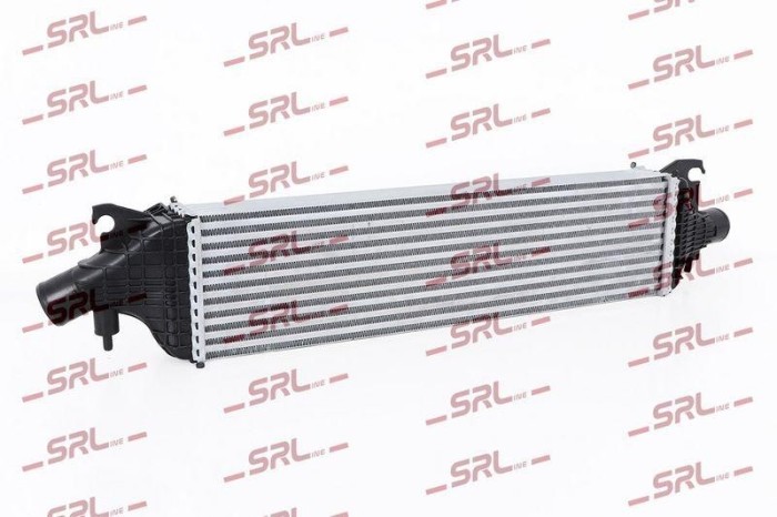 Intercooler Infiniti Q50 13-, Q60 16-, motor: 2.0 T, 2.2 d, 619x158x64, SRLine, Aluminiu/ Plastic brazat, 144614GC0A