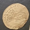 Franta ECU D'OR aur 3,35 grame , an 1571 B , Rouen, Charles IX (1560-1574) , stare f buna, Europa