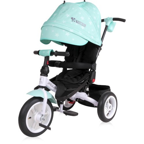 Tricicleta Multifunctionala 4 in 1 Jaguar Air, cu Roti cu Camera, Colectia 2019 Green Stars Tricicleta Multifunctionala 4 in 1 Jaguar Air, cu Roti cu Camera, Colectia 2019 Green Stars