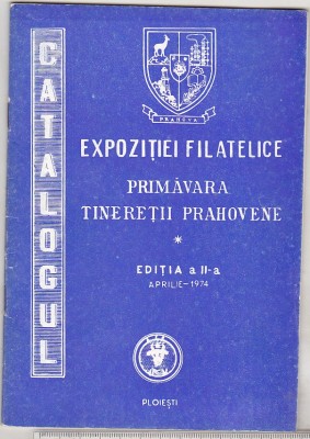 bnk fil Catalogul Expofil Primavara tineretii prahovene Ploiesti 1974 foto