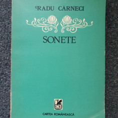 SONETE - Radu Carneci