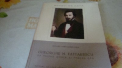 Jacques Wertheimer Ghica - Gheorghe M. Tattarescu - 1958 foto