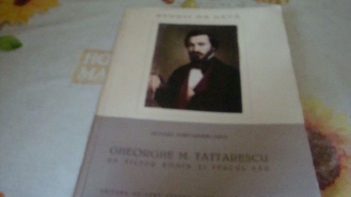 Jacques Wertheimer Ghica - Gheorghe M. Tattarescu - 1958