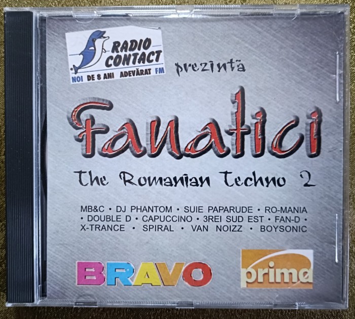 Radio Contact prezintă.. Fanaticii, cd tehno house Rom&acirc;nesc
