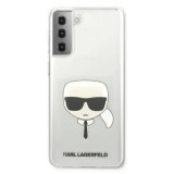 Cumpara ieftin Husa Cover Karl Lagerfeld TPU Head pentru Samsung Galaxy S21 Plus Clear