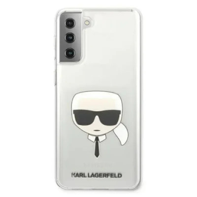 Husa Cover Karl Lagerfeld TPU Head pentru Samsung Galaxy S21 Plus Clear foto