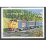 ANGOLA 1997 TRANSPORT TRENURI LOCOMOTIVE