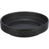 Trixie Bol Ceramic Be Nordic, 0.3 l/ &oslash; 16 cm, Negru