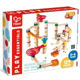 Jucarie din lemn - Marble Run Tricks N Twists (129 piese)