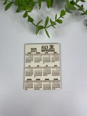 Calendar de buzunar 2025 foto