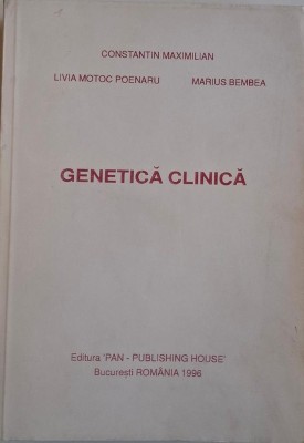 Genetica clinica &amp;ndash; Constantin Maximilian foto