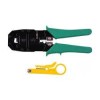 Cleste sertizare pentru mufe RJ45 8p8c, RJ12 6p6c,RJ 11 4p4c,cablare,nou