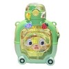 Sticla cu pai pentru copii, Verde 20 x 13 cm