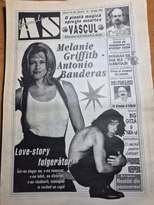 ziarul formula as 15 -22 iulie 1996 - interviu doru stanculescu , pavarotti , interviu ghita muresan foto