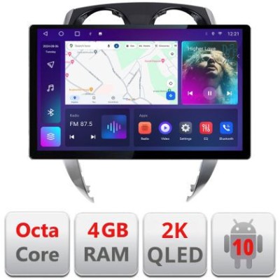Navigatie dedicata Edonav Nisan Note 2012-2019, Ecran 2K QLED 13&amp;quot;,Octacore,4Gb RAM,32Gb Hdd,4G,360,DSP,Carplay,Bluetooth CarStore Technology foto