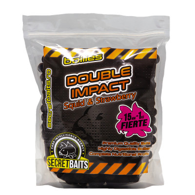 Secret Baits Double Impact Boilies 15mm / 1kg foto