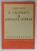 GEORGE CALINESCU si &#039; JURNALUL LITERAR &#039; de VIOREL ALECU , 1989