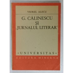 GEORGE CALINESCU si &#039; JURNALUL LITERAR &#039; de VIOREL ALECU , 1989