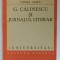 GEORGE CALINESCU si &#039; JURNALUL LITERAR &#039; de VIOREL ALECU , 1989