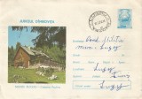 Romania, Judetul Dambovita, Muntii Bucegi, Cabana Padina, plic circulat, 1974