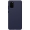 Husa protectie compatibila cu Samsung S20 Liquid Silicone Case Albastru inchis