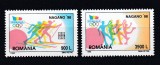 ROMANIA 1998 LP 1447 JOCURILE OLIMPICE DE IARNA NAGANO SERIE MNH, Nestampilat