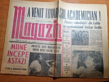 Magazin 1 iunie 1963-art.lehliu,alain delon,schela ticleni,locomotiva craiova