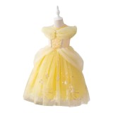 Cumpara ieftin Costum Disney - Rochie Belle din Galbena Frumoasa si Bestia