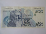 Belgia 500 Francs 1980