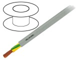 Cablu Control HELUKABEL PURO-J-HF 1G6mm&sup2; PUR Gri Litat Cu 15653