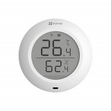 Senzor de temperatura si umiditate Smart Home EZVIZ, afisaj 1.8 inch, comunicare Wireless ZigBee CS-T51C SafetyGuard Surveillance, Rovision