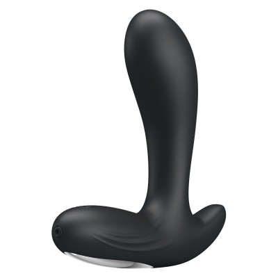Vibrator Leso Anal Massager Black foto