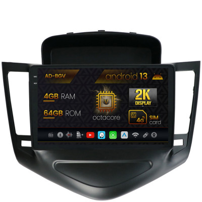 Navigatie Chevrolet Cruze (2008-2014), Android 13, V-Octacore 4GB RAM + 64GB ROM, 9.5 Inch - AD-BGV9004+AD-BGRKIT237 foto