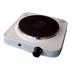 Plita electrica Hot Plate, 1500 W, 1 arzator, termostat reglabil, Inox