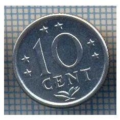 AX 1039 MONEDA- ANTILELE OLANDEZE - 10 CENT -ANUL 1971 -STAREA CARE SE VEDE