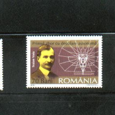 ROMANIA 2006 - CENTENARUL ZBORULUI TRAIAN VUIA, MNH - LP 1712