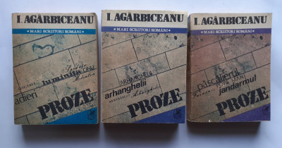 I. Agarbiceanu - Proze 3 Carti Colectia Scriitori Romani foto