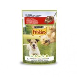 Friskies Adult, hrana umeda pentru caini, Vita si Cartof, 100 g