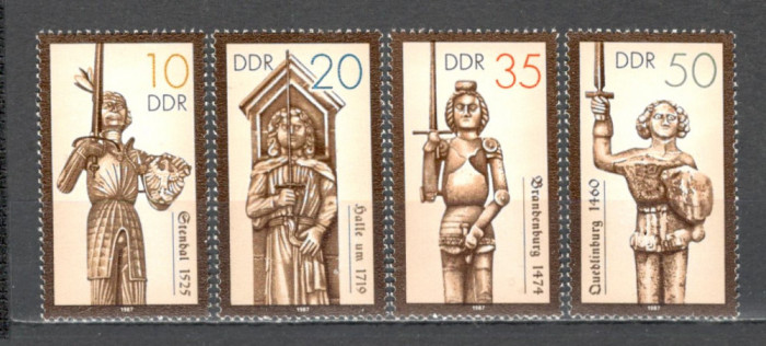 D.D.R.1987 Monumente istorice-Coloanele Roland SD.539