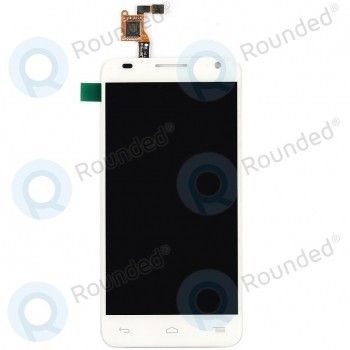 Alcatel One Touch Idol 2 Mini S (6036Y) Modul display LCD + Digitizer alb foto