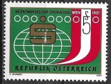 B2553 - Austria 1987 - Evenimente, neuzat,perfecta stare